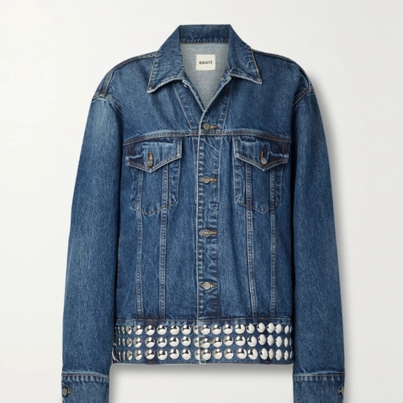 Khaite Grizzo Denim Jacket